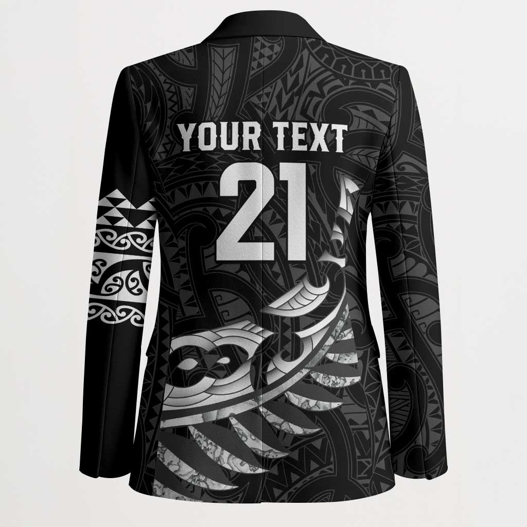 New Zealand Indigenous-Maori Rugby Custom Blazer - Polynesian Pride