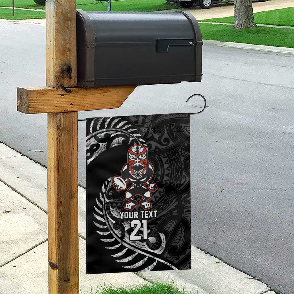 New Zealand Indigenous-Maori Rugby Custom Garden Flag