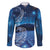 New Zealand Matariki Family Matching Mermaid Dress and Hawaiian Shirt Taniko Aramoana With Koru Galaxy Sky Night