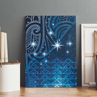 New Zealand Matariki Canvas Wall Art Taniko Aramoana With Maori Galaxy Sky Night