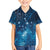 New Zealand Matariki Family Matching Long Sleeve Bodycon Dress and Hawaiian Shirt Taniko Aramoana With Maori Galaxy Sky Night