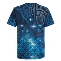 New Zealand Matariki Rugby Jersey Taniko Aramoana With Maori Galaxy Sky Night