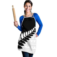 New Zealand Silver Fern Niho Taniwha Apron - Polynesian Pride