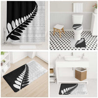 New Zealand Silver Fern Niho Taniwha Bathroom Set - Polynesian Pride