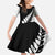 New Zealand Silver Fern Niho Taniwha Family Matching Mermaid Dress and Hawaiian Shirt
