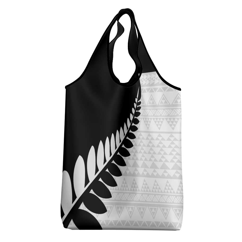 New Zealand Silver Fern Niho Taniwha Grocery Bag