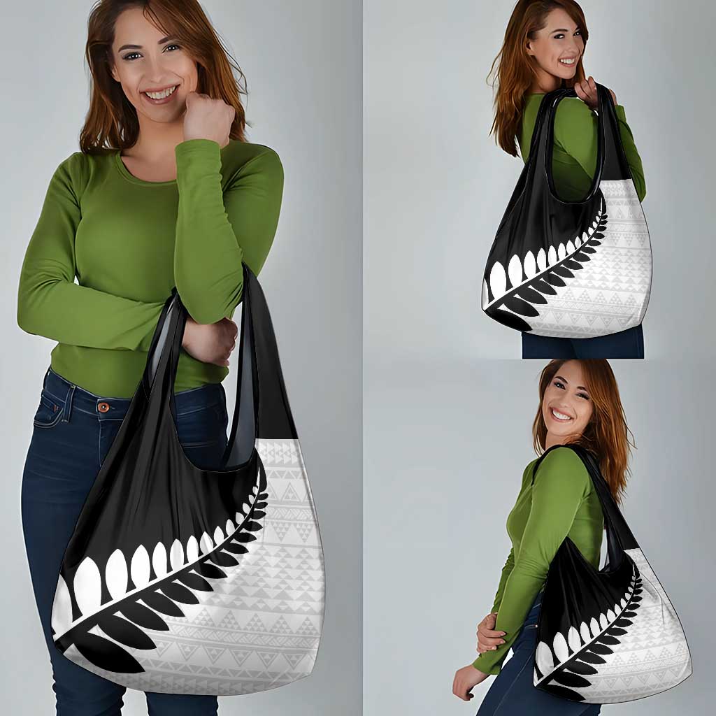 New Zealand Silver Fern Niho Taniwha Grocery Bag
