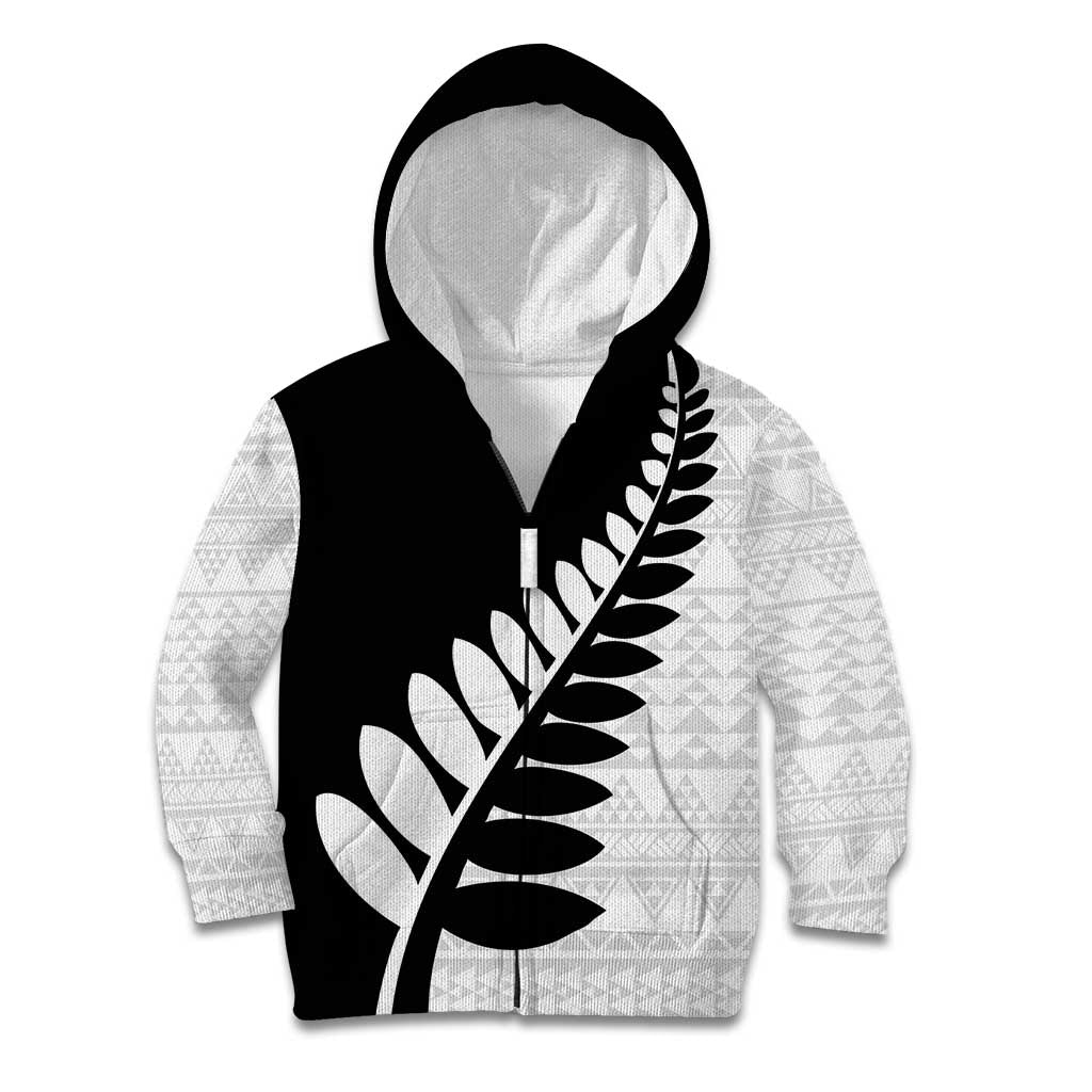 New Zealand Silver Fern Niho Taniwha Kid Hoodie