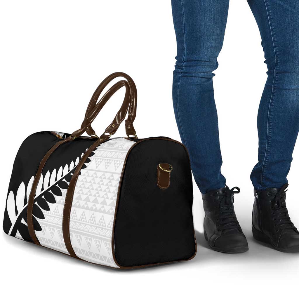 New Zealand Silver Fern Niho Taniwha Travel Bag - Polynesian Pride