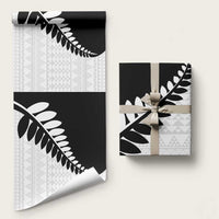 New Zealand Silver Fern Niho Taniwha Wrapping Paper - Polynesian Pride