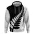 New Zealand Silver Fern Niho Taniwha Zip Hoodie