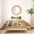 Gold Hibiscus Turle Bedding Set Hawaiian Style Tribal Tapa Pattern