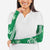 Green Hibiscus Turle Arm Sleeves Hawaiian Style Tribal Tapa Pattern - Polynesian Pride