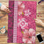 Pink Hibiscus Turle Puzzle Hawaiian Style Tribal Tapa Pattern - Polynesian Pride