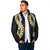 Puakenikeni and Maile Lei Padded Jacket Black Double Strand Lei - Polynesian Pride