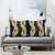 Puakenikeni and Maile Lei Pillow Cover Black Double Strand Lei - Polynesian Pride