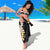 Puakenikeni and Maile Lei Sarong Black Double Strand Lei