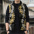 Puakenikeni and Maile Lei Sleeveless Puffer Jacket Black Double Strand Lei - Polynesian Pride