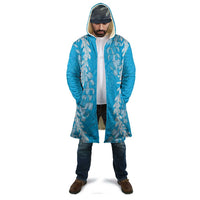 Puakenikeni and Maile Lei Cloak Blue Double Strand Lei - Polynesian Pride