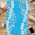 Puakenikeni and Maile Lei Puzzle Blue Double Strand Lei - Polynesian Pride
