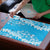 Puakenikeni and Maile Lei Puzzle Blue Double Strand Lei - Polynesian Pride