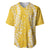 Puakenikeni and Maile Lei Baseball Jersey Gold Double Strand Lei