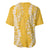 Puakenikeni and Maile Lei Baseball Jersey Gold Double Strand Lei