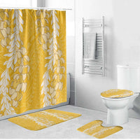 Puakenikeni and Maile Lei Bathroom Set Gold Double Strand Lei - Polynesian Pride