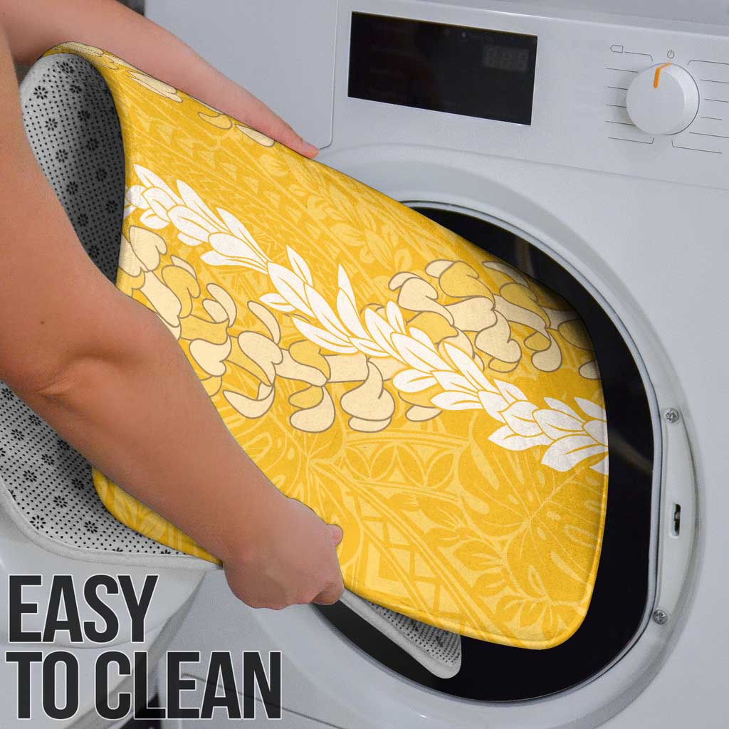 Puakenikeni and Maile Lei Bathroom Set Gold Double Strand Lei - Polynesian Pride