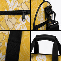 Puakenikeni and Maile Lei Duffle Bag Gold Double Strand Lei LT9 - Polynesian Pride