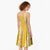 Puakenikeni and Maile Lei Midi Dress Gold Double Strand Lei - Polynesian Pride