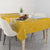 Puakenikeni and Maile Lei Tablecloth Gold Double Strand Lei