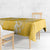 Puakenikeni and Maile Lei Tablecloth Gold Double Strand Lei