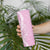 Puakenikeni and Maile Lei Skinny Tumbler Pink Double Strand Lei