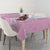 Puakenikeni and Maile Lei Tablecloth Pink Double Strand Lei