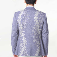 Puakenikeni and Maile Lei Blazer Purple Double Strand Lei - Polynesian Pride