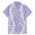Puakenikeni and Maile Lei Family Matching Mermaid Dress and Hawaiian Shirt Purple Double Strand Lei