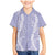 Puakenikeni and Maile Lei Family Matching Mermaid Dress and Hawaiian Shirt Purple Double Strand Lei
