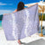 Puakenikeni and Maile Lei Sarong Purple Double Strand Lei