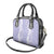 Puakenikeni and Maile Lei Shoulder Handbag Purple Double Strand Lei