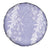 Puakenikeni and Maile Lei Spare Tire Cover Purple Double Strand Lei