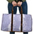 Puakenikeni and Maile Lei Travel Bag Purple Double Strand Lei - Polynesian Pride