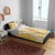 Gold Puakenikeni and Maile Lei Bedding Set Hawaiian Style Tribal Tapa Double Strand Lei