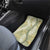 Vintage Puakenikeni and Maile Lei Car Mats Hawaiian Style Tribal Tapa Double Strand Lei