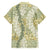 Vintage Puakenikeni and Maile Lei Family Matching Short Sleeve Bodycon Dress and Hawaiian Shirt Hawaiian Style Tribal Tapa Double Strand Lei