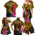 Personalised Papua New Guinea Rugby Family Matching Mermaid Dress and Hawaiian Shirt PNG Kumuls Champions Pacific Bowl LT9 - Polynesian Pride