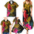 Personalised Papua New Guinea Rugby Family Matching Summer Maxi Dress and Hawaiian Shirt PNG Kumuls Champions Pacific Bowl LT9 - Polynesian Pride