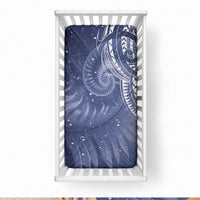 New Zealand Galaxy Fern Baby Bed Cover LT9 28 × 52 in Galaxy - Polynesian Pride