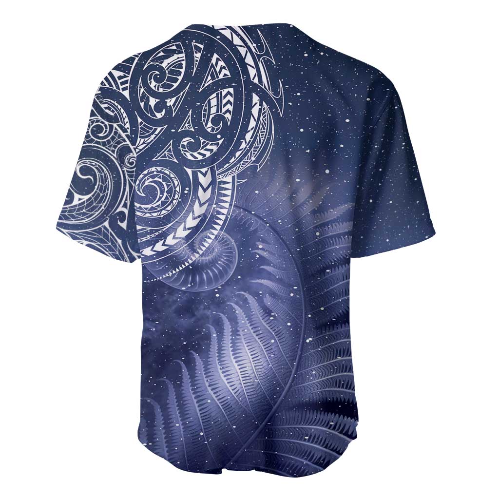 New Zealand Galaxy Fern Baseball Jersey
