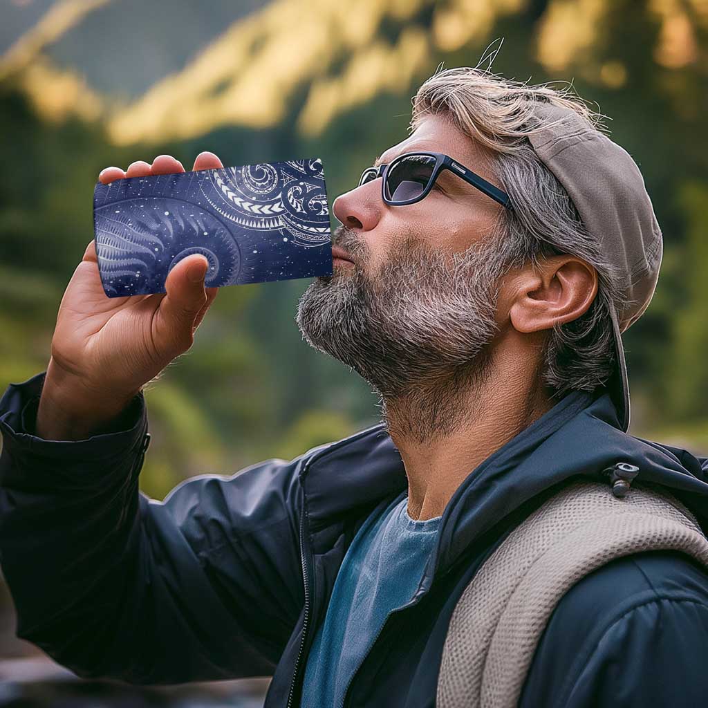 New Zealand Galaxy Fern 4 in 1 Can Cooler Tumbler